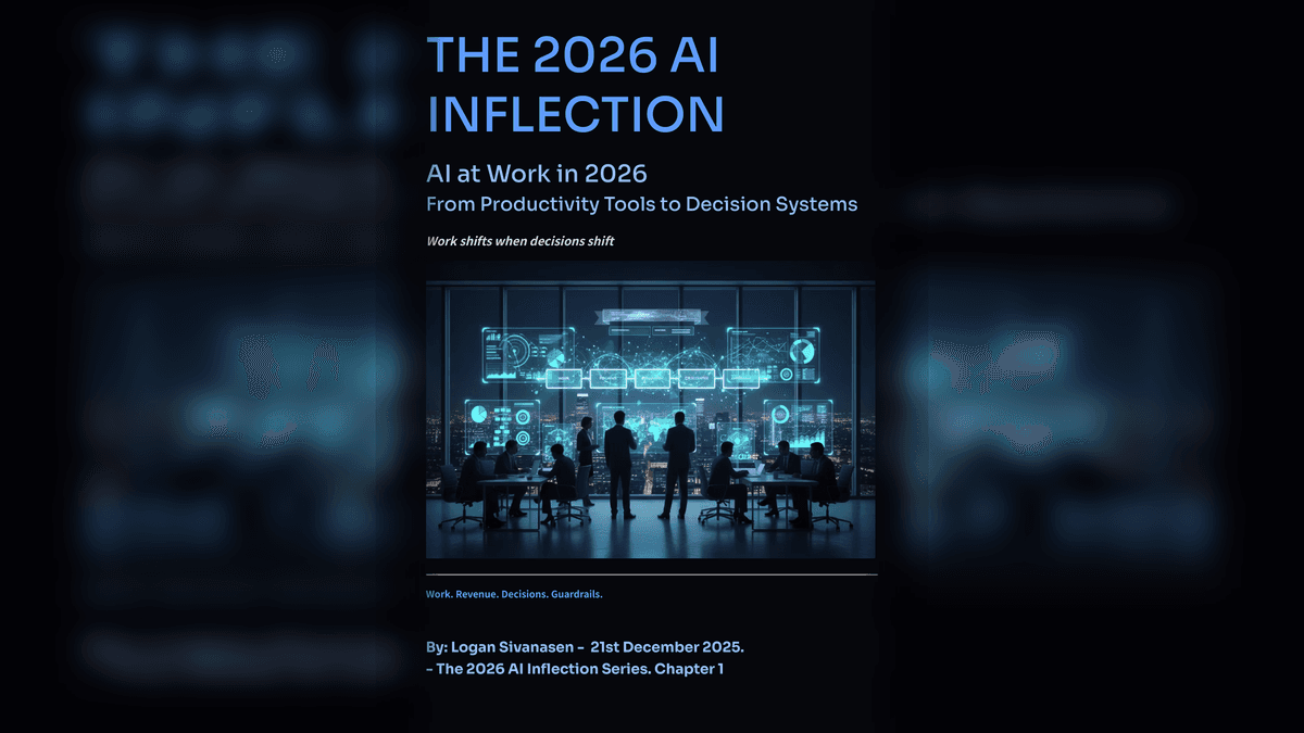 White Paper: The 2026 AI Inflection - AI at Work in 2026: From Productivity Tools to Decision Systems
