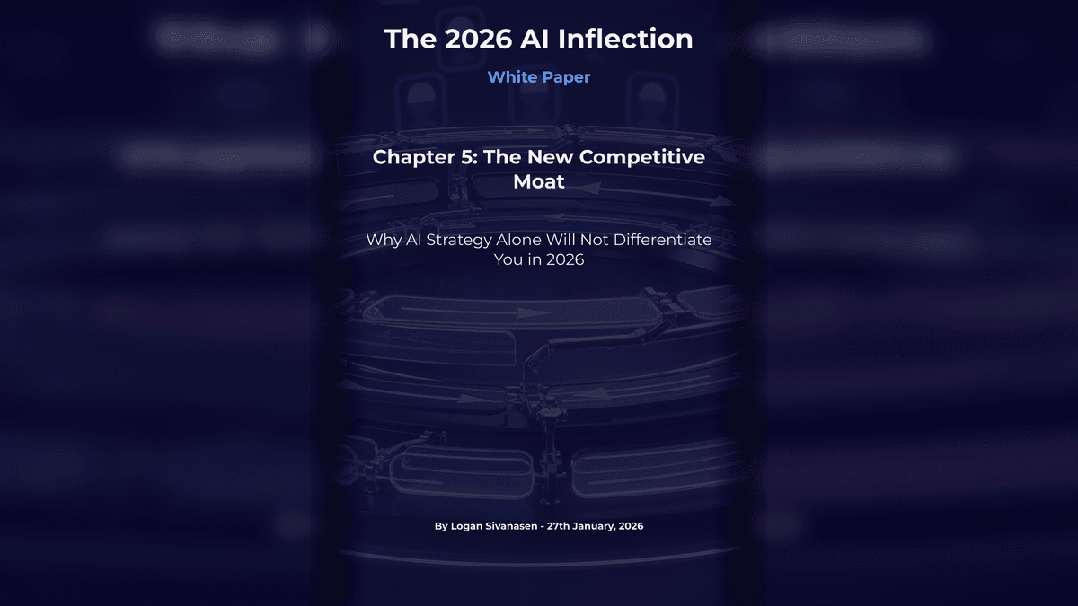 White Paper: The 2026 AI Inflection - The New Competitive Moat
