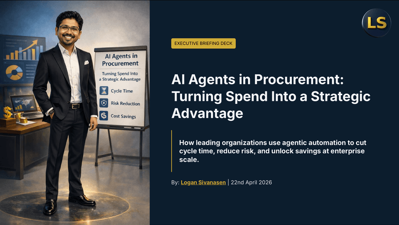 AI Agents in Procurement: Turning Spend Into a Strategic Advantage cover