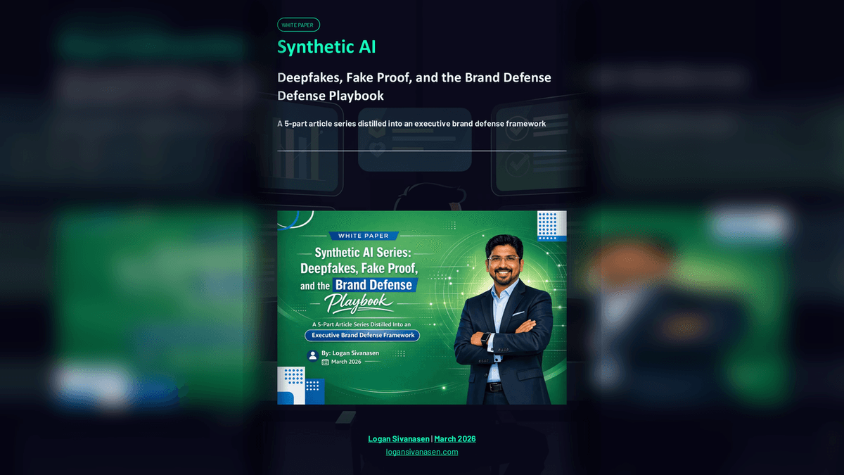 Synthetic AI and Brand Defense: Protecting Your Brand in the Age of Generated Content cover