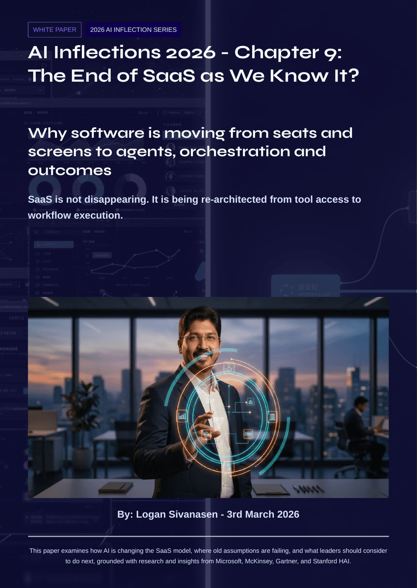White Paper: The 2026 AI Inflection - The End of SaaS As We Know It - Page 1