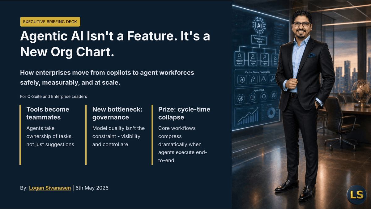 Agentic AI Isn't a Feature. It's a New Org Chart. - Page 1