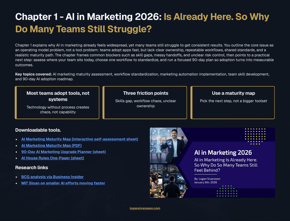 AI in Marketing 2026: The Practitioner's Field Guide - Page 4