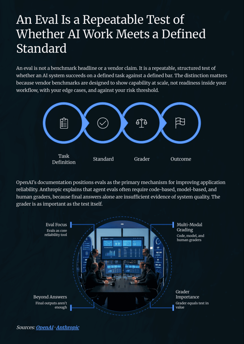 White Paper: The 2026 AI Inflection - Chapter 11: Build an Evals Management System Before You Scale - Page 5