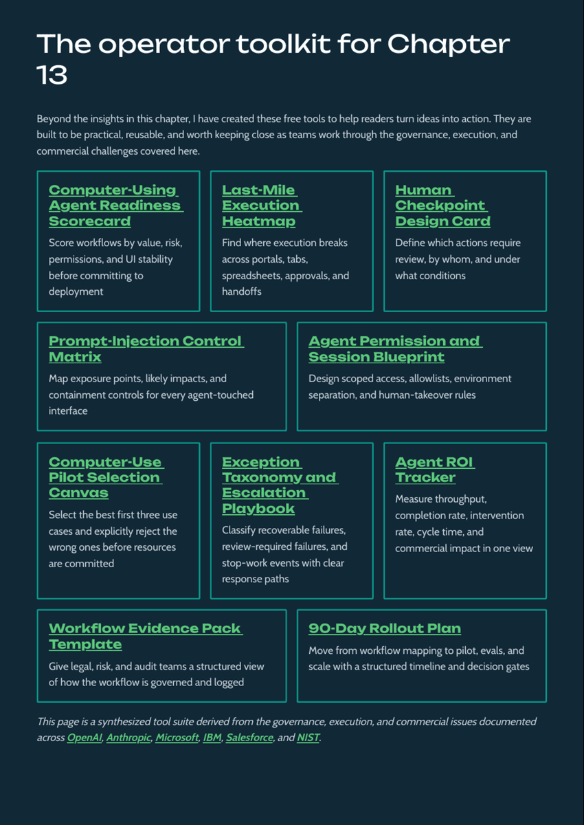 White Paper: The 2026 AI Inflection - Chapter 13: How Computer-Using Agents Will Transform Enterprise Execution - Page 13