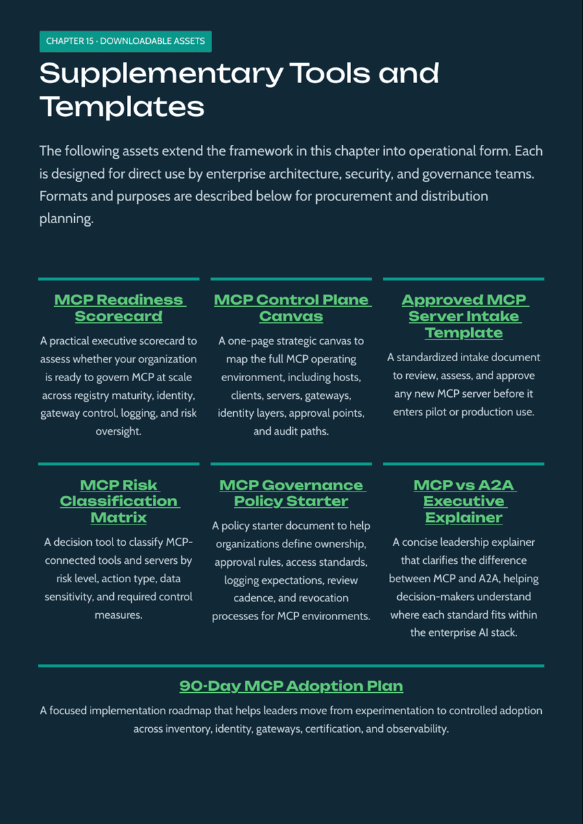 White Paper: The 2026 AI Inflection - Chapter 15: Why MCP Becomes the Control Plane for Enterprise AI - Page 18