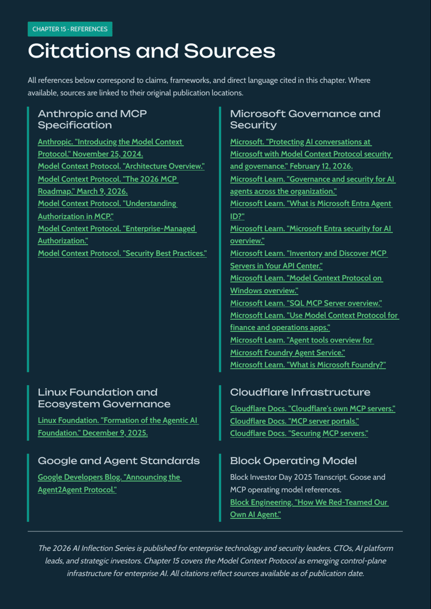 White Paper: The 2026 AI Inflection - Chapter 15: Why MCP Becomes the Control Plane for Enterprise AI - Page 19