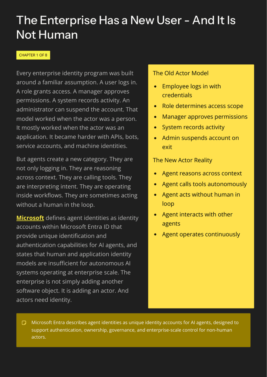 White Paper: The 2026 AI Inflection - Chapter 16: Every Agent Needs an Identity - Page 5