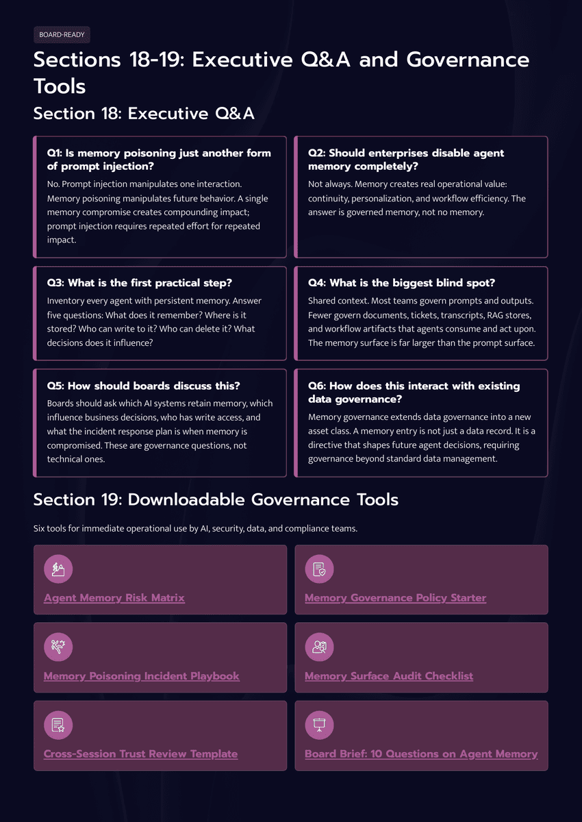 The 2026 AI Inflection Series - Chapter 17: The Next AI Breach Will Start in Memory - Page 16