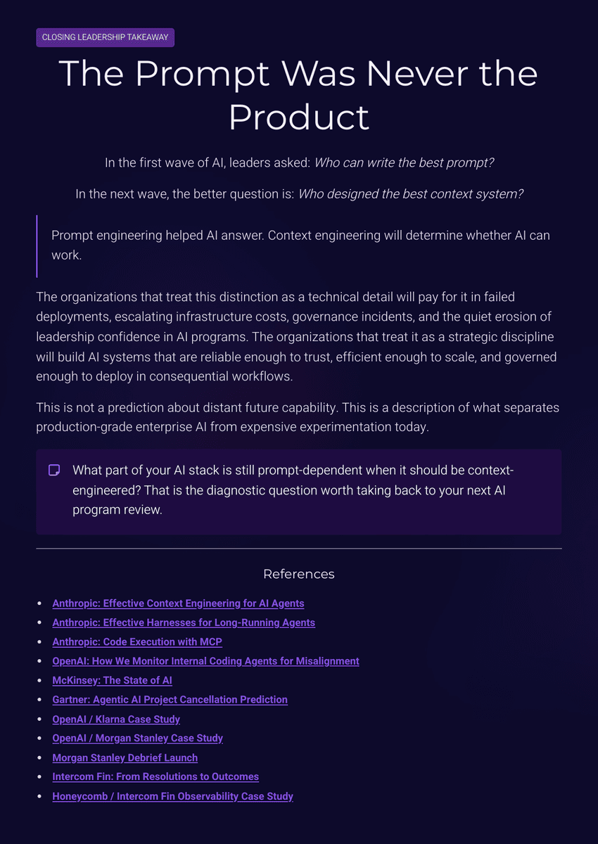 The 2026 AI Inflection Series - Chapter 18: Context Engineering Replaces Prompt Engineering - Page 19