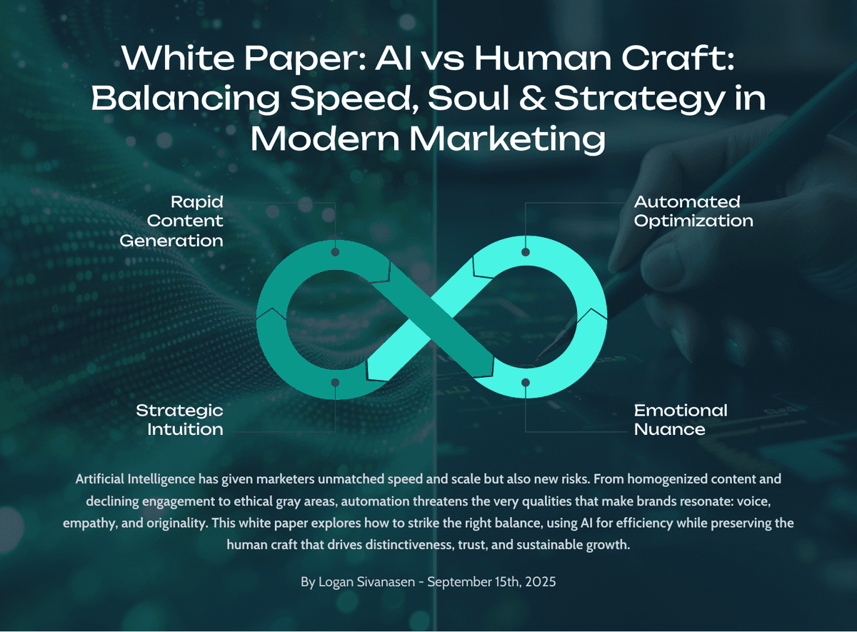 AI vs. Human Craft: Balancing Speed, Soul, and Strategy in the Creative Economy - Page 1