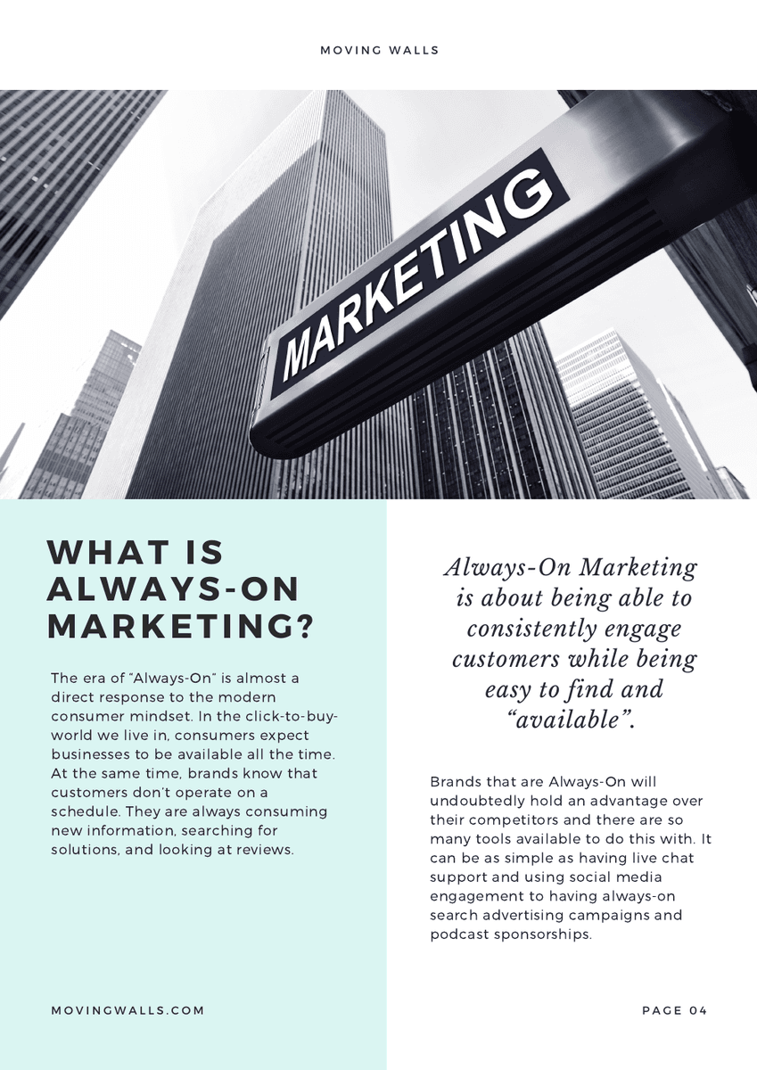 Always-On DOOH: The Case for Continuous Digital Out-of-Home Advertising - Page 4