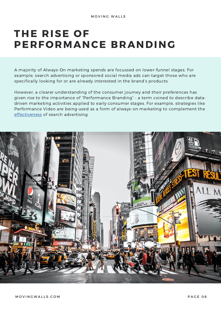 Always-On DOOH: The Case for Continuous Digital Out-of-Home Advertising - Page 6