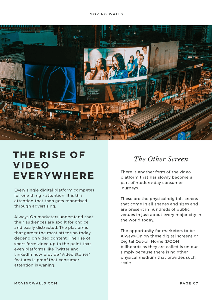 Always-On DOOH: The Case for Continuous Digital Out-of-Home Advertising - Page 7