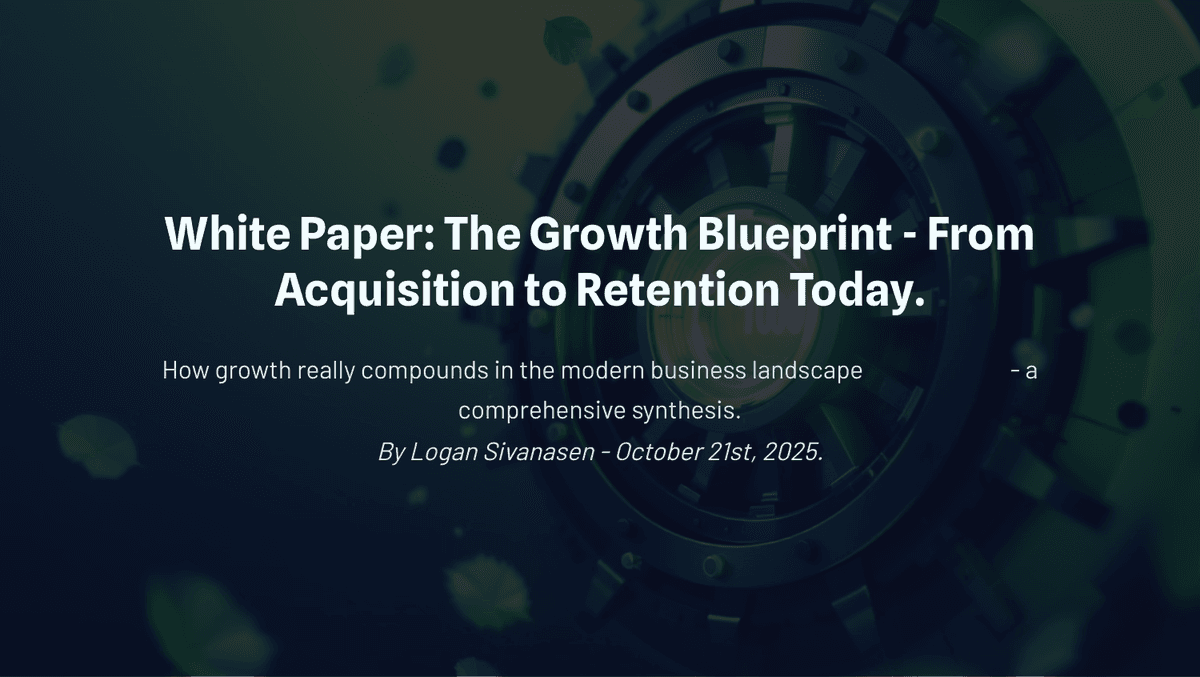 The Growth Blueprint: From Acquisition to Retention at Enterprise Scale - Page 1