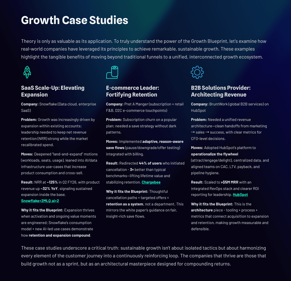 The Growth Blueprint: From Acquisition to Retention at Enterprise Scale - Page 11