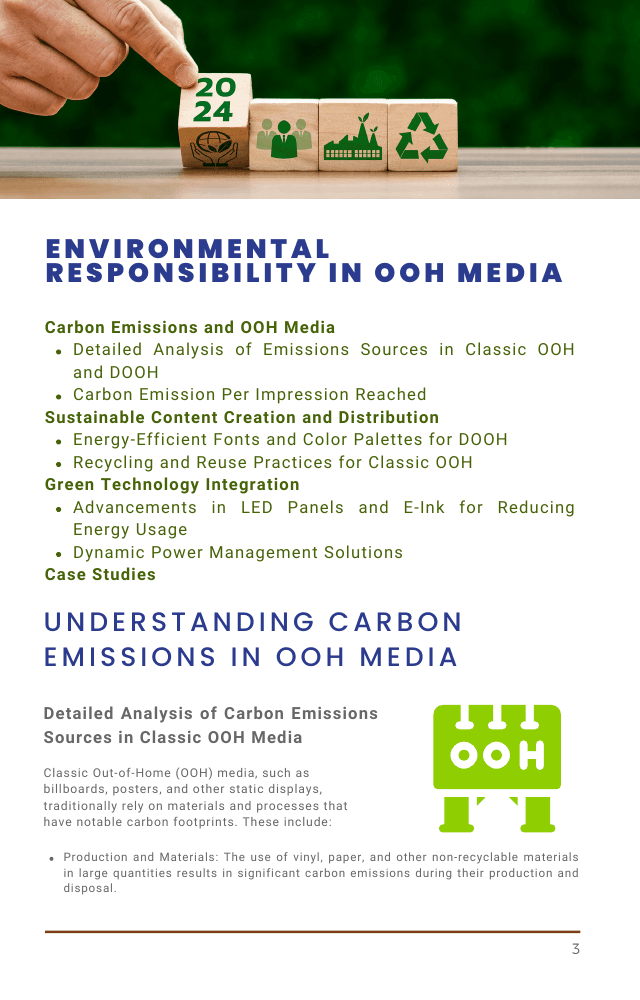 An Open Source Industry Guide: Sustainability in Out-of-Home Advertising - Page 9