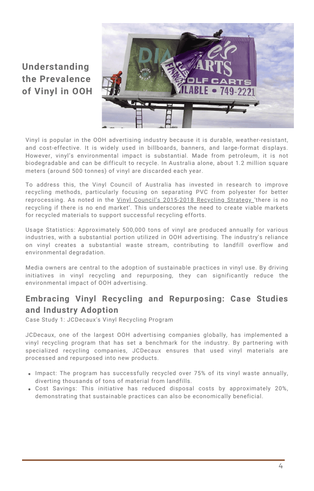 An Open Source Industry Guide: Sustainability in Out-of-Home Advertising - Page 10