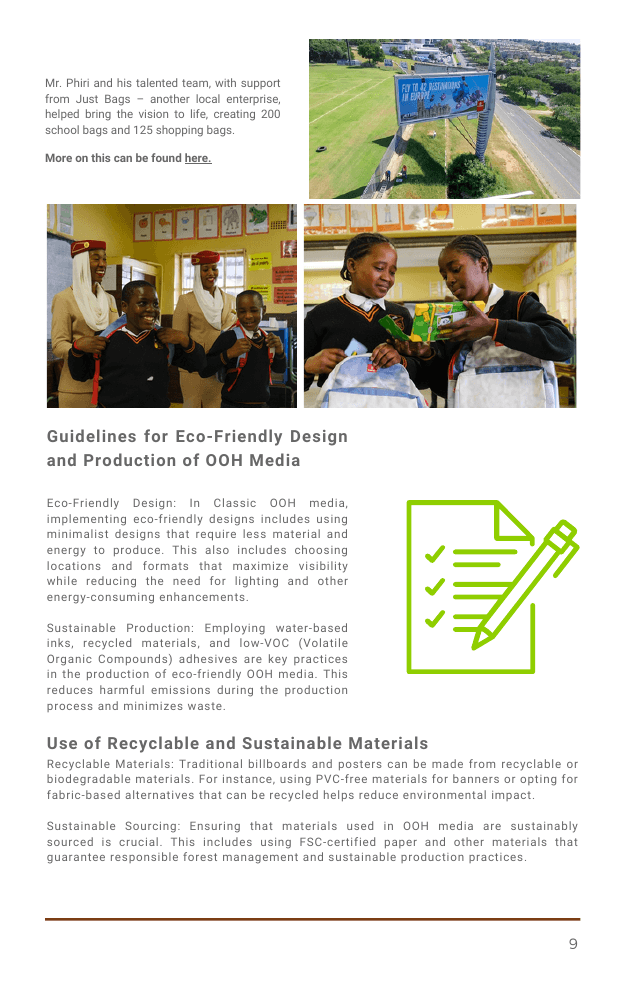 An Open Source Industry Guide: Sustainability in Out-of-Home Advertising - Page 15