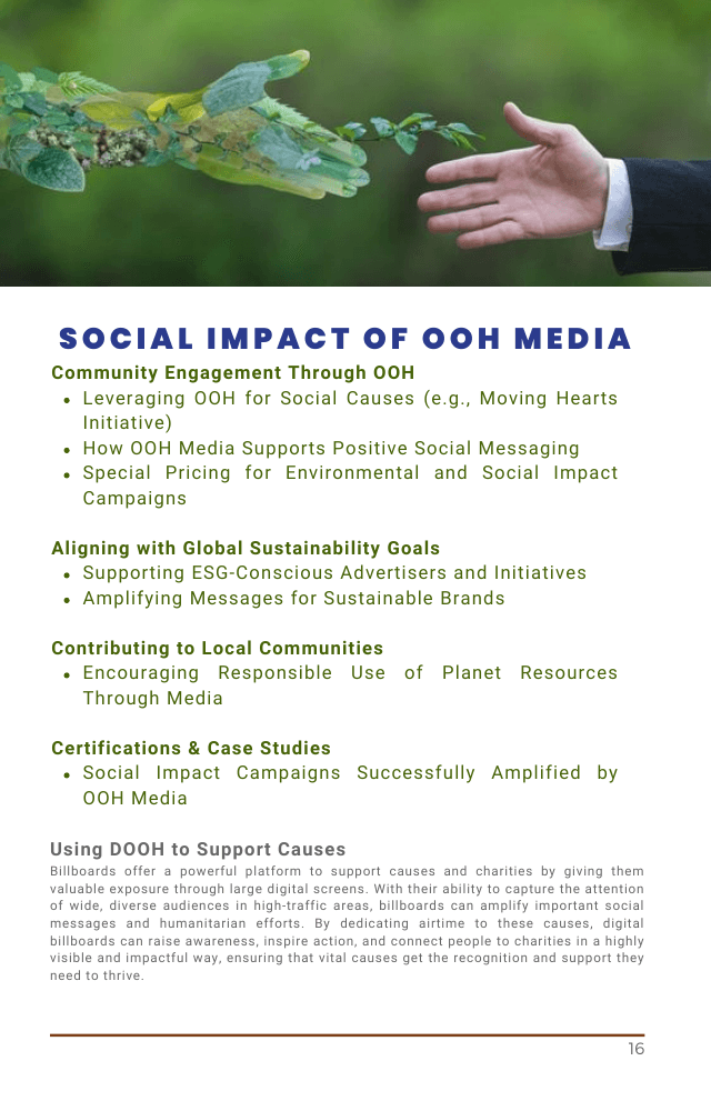 An Open Source Industry Guide: Sustainability in Out-of-Home Advertising - Page 22