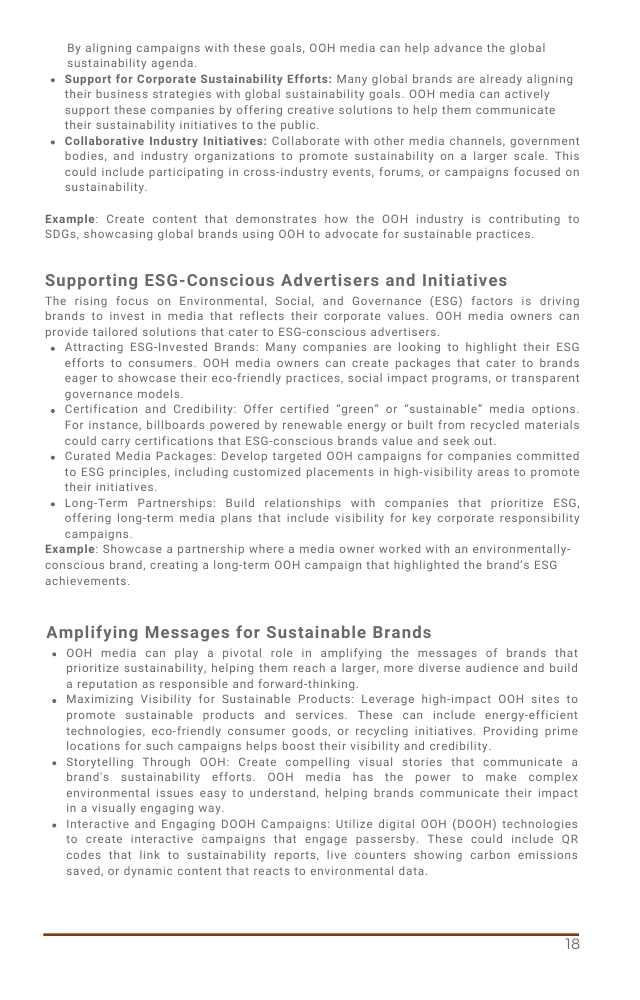 An Open Source Industry Guide: Sustainability in Out-of-Home Advertising - Page 24