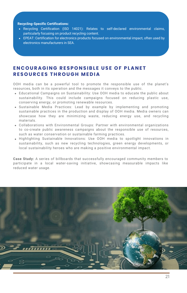 An Open Source Industry Guide: Sustainability in Out-of-Home Advertising - Page 27