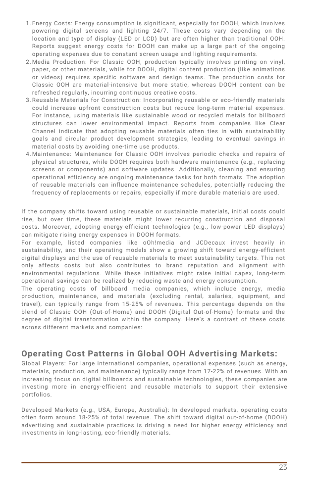 An Open Source Industry Guide: Sustainability in Out-of-Home Advertising - Page 29