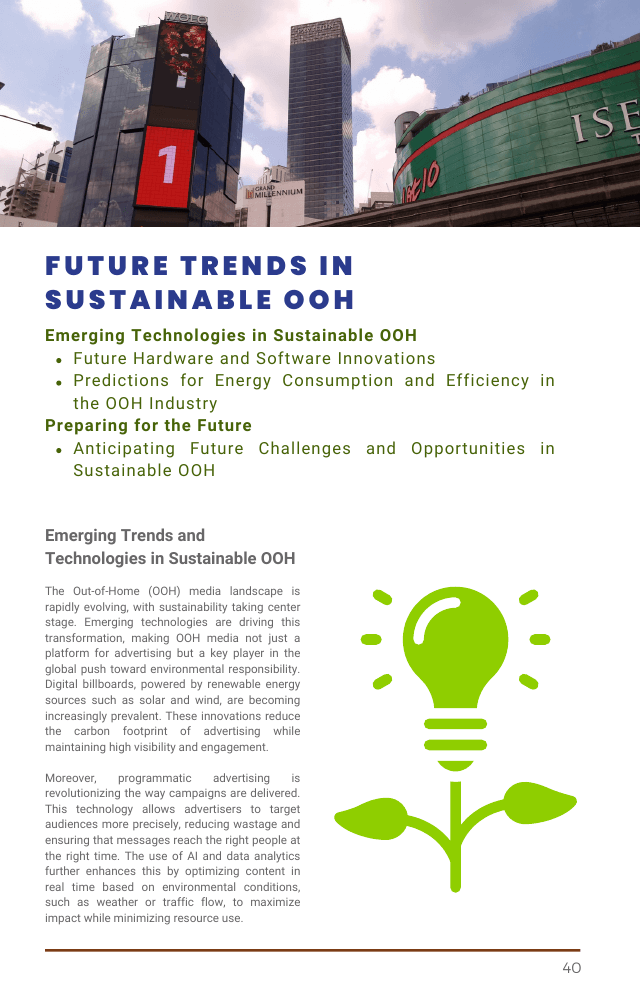 An Open Source Industry Guide: Sustainability in Out-of-Home Advertising - Page 46