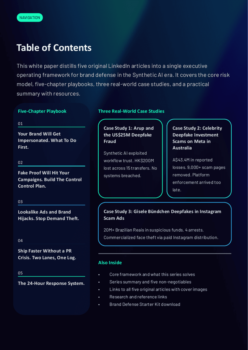 Synthetic AI and Brand Defense: Protecting Your Brand in the Age of Generated Content - Page 2
