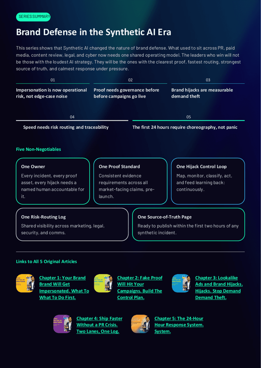Synthetic AI and Brand Defense: Protecting Your Brand in the Age of Generated Content - Page 15