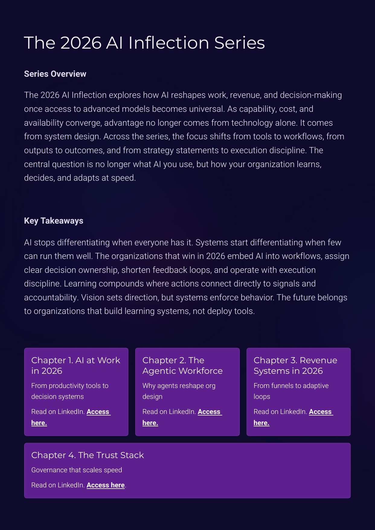 White Paper: The 2026 AI Inflection - The New Competitive Moat - Page 19