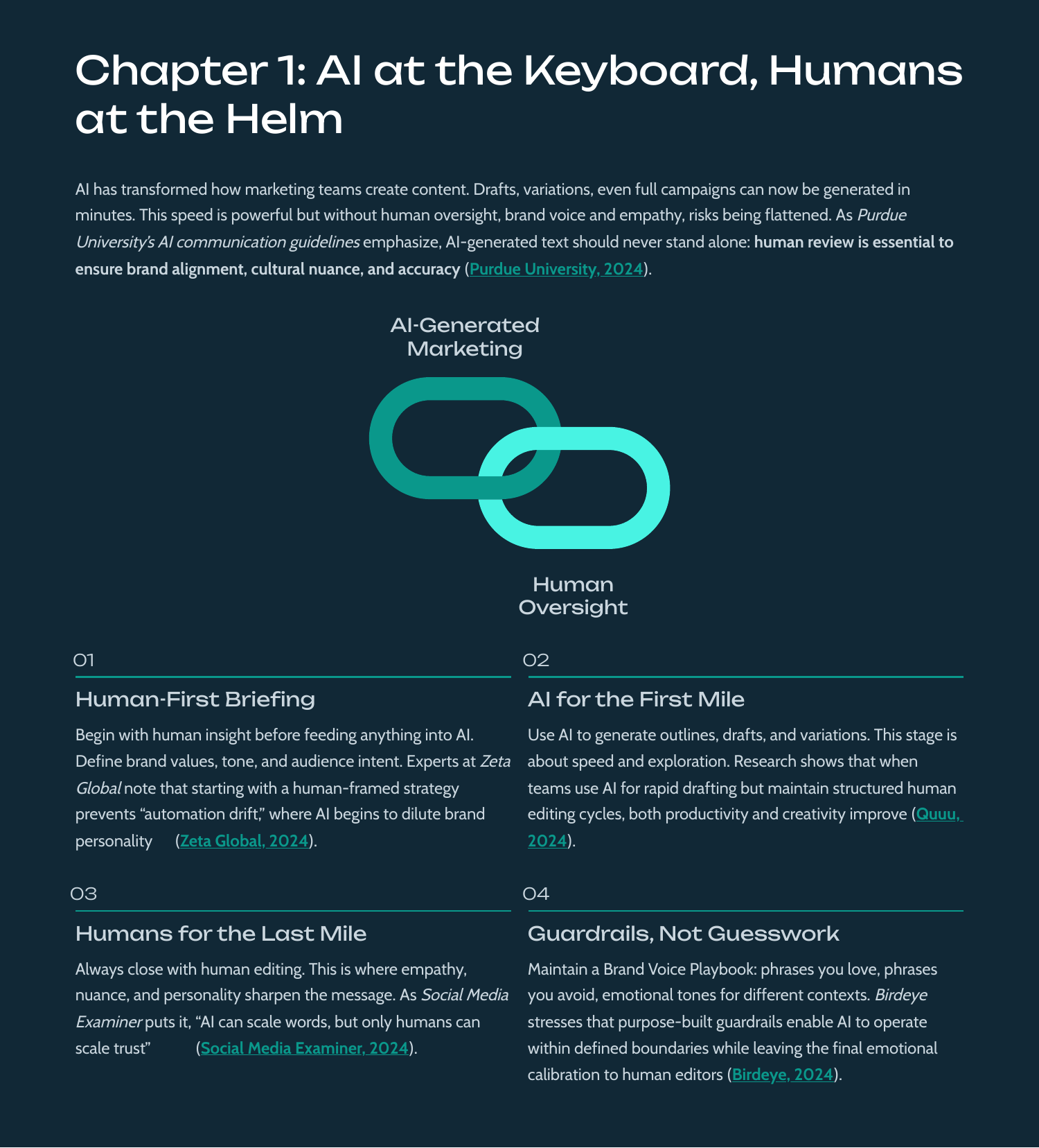 White Paper: AI vs Human Craft: Balancing Speed, Soul & Strategy in Modern Marketing - Page 5