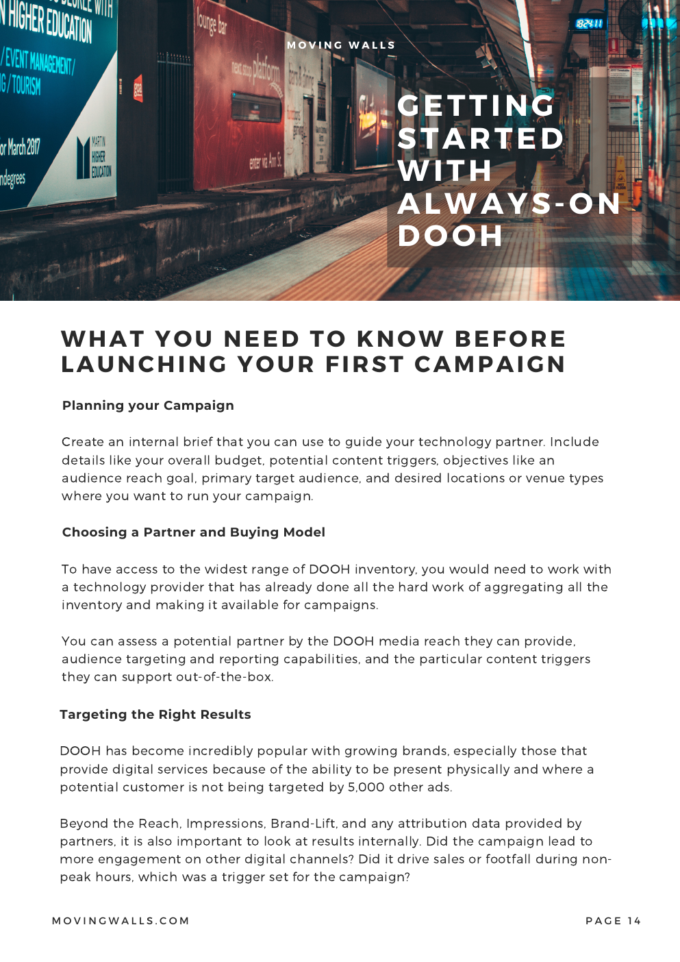 Ebook - Always On DOOH Advertising - Page 14