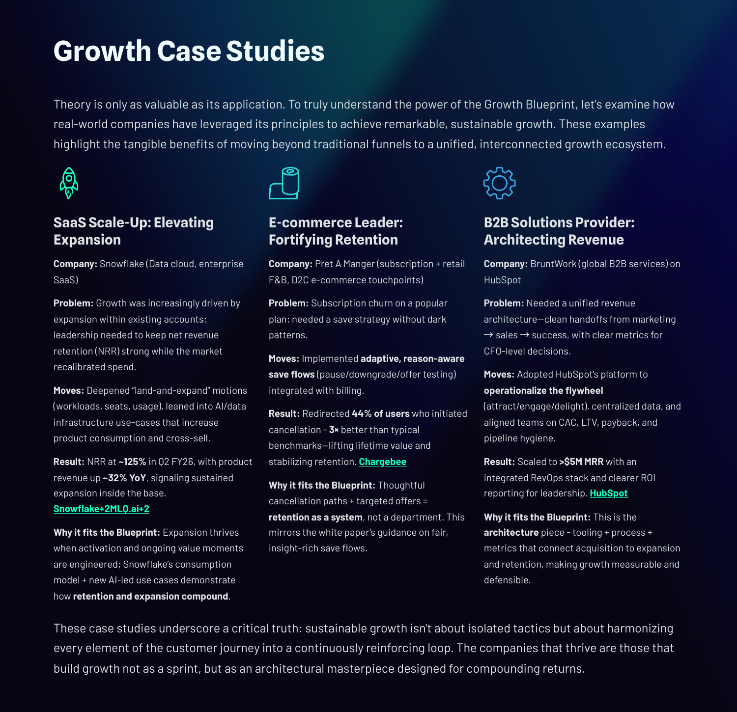 White Paper: The Growth Blueprint - From Acquisition to Retention Today. - Page 11