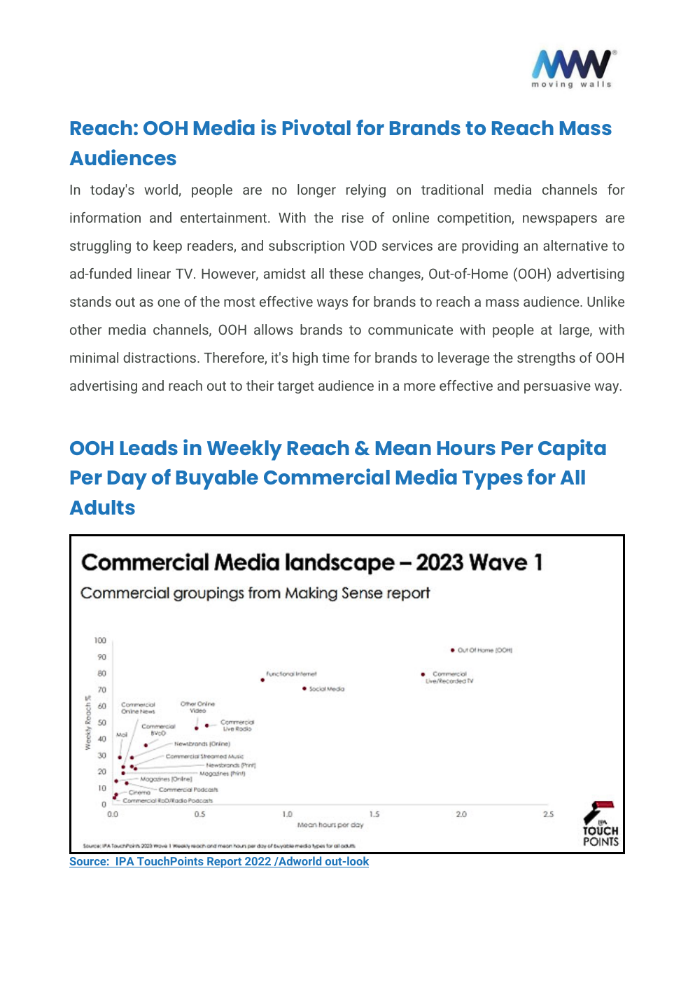White Paper - WHY OOH MUST BE PART OF YOUR MARKETING PLAN; ADVANTAGES OF OOH MEDIA - Page 4