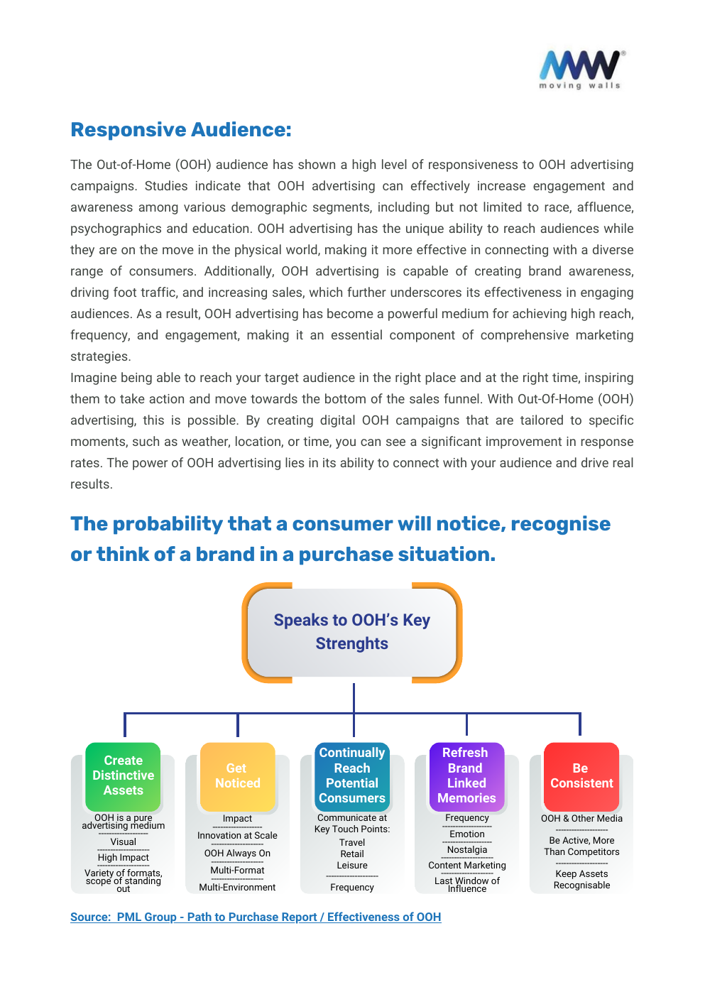 White Paper - WHY OOH MUST BE PART OF YOUR MARKETING PLAN; ADVANTAGES OF OOH MEDIA - Page 13