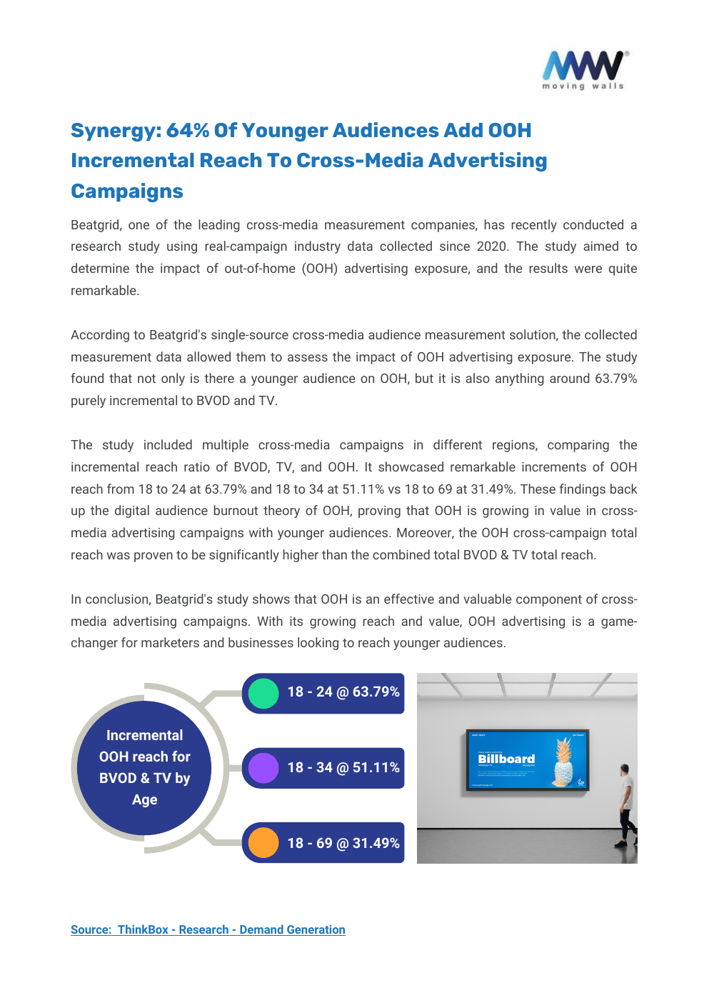 White Paper - WHY OOH MUST BE PART OF YOUR MARKETING PLAN; ADVANTAGES OF OOH MEDIA - Page 35